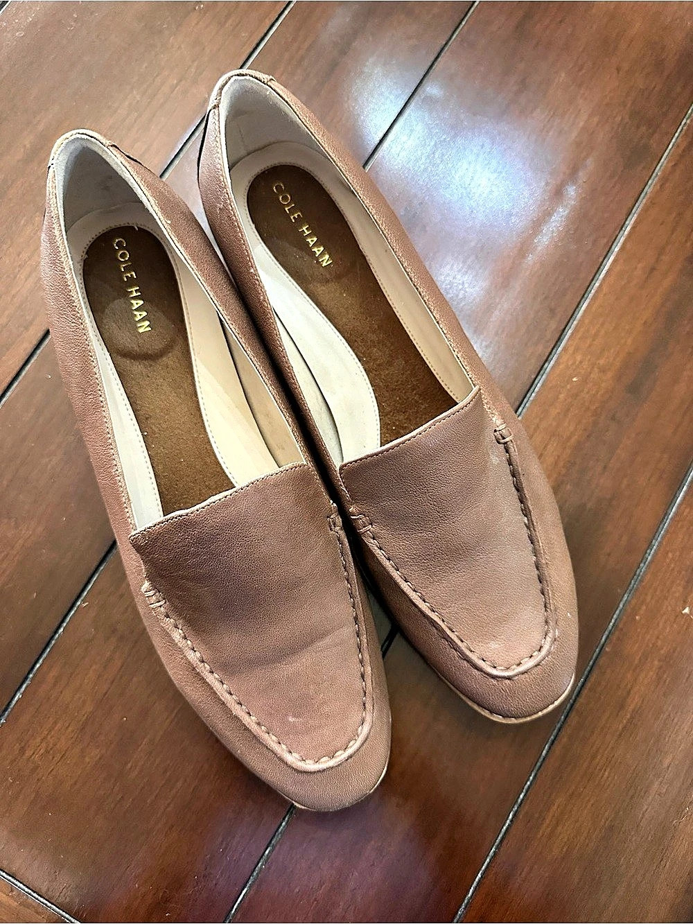 Cole Haan Brown Loafers- Size 8.5